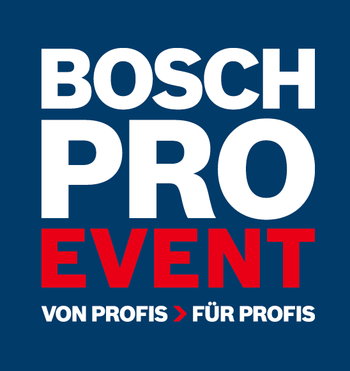 Bosch Pro Event Aktionsgrafik